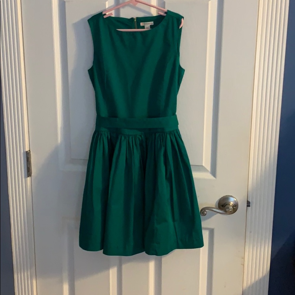 Girls Emerald Green J Crew Size 10 Dress
